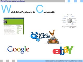 W eb 2.0: La Plataforma de  C olaboración 