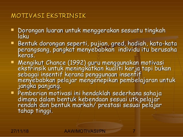 Motivasi
