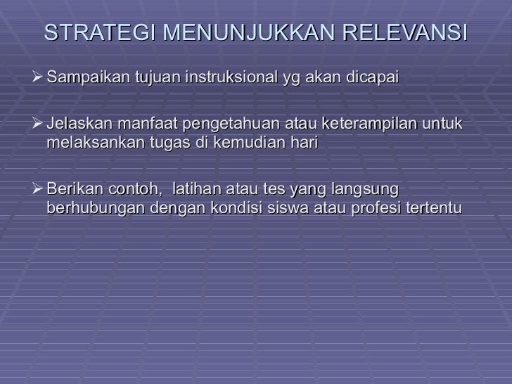 Motivasi Dalam Belajar