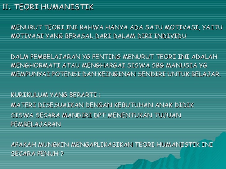 Motivasi Dalam Belajar