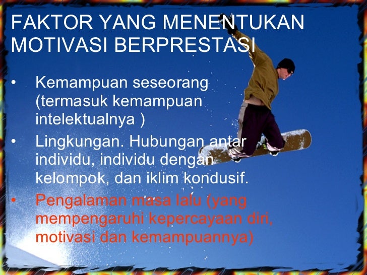 Motivasi berprestasi