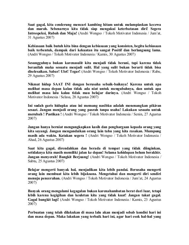 Motivasi Hari Ini1