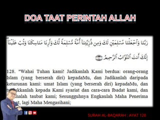 SURAH AL-BAQARAH : AYAT 128
DRSUFIROMELE
 