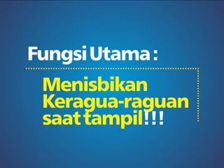 Stefan Looho berdiri di atas panggung dengan senyum percaya diri