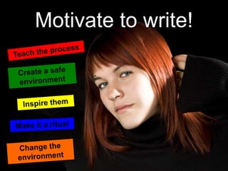 Motivate to write!
 