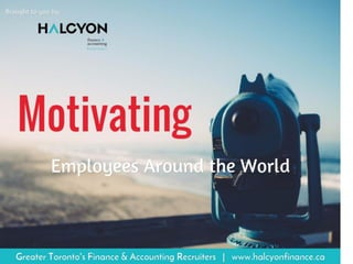 Motivating Employees Around the World