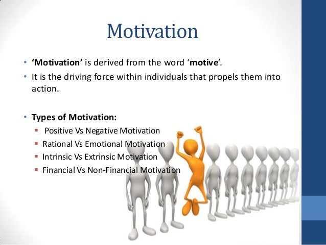 Motivating employees