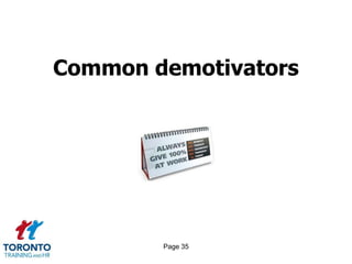 Common demotivators




        Page 35
 