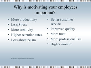 Motivating Your Team | PPT