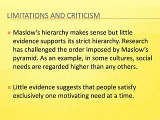 Theories of Motivation | PPTX