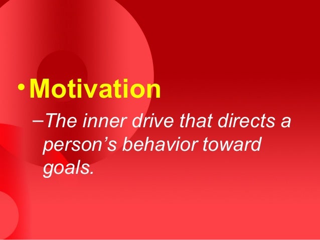The Inner Drive of Motivation