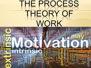 THE PROCESS
THEORY OF
WORK

 