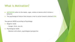 Motivation in consumer behavior | PPT