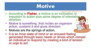 Motivation -Definition, Significance, Types of Motivation ...