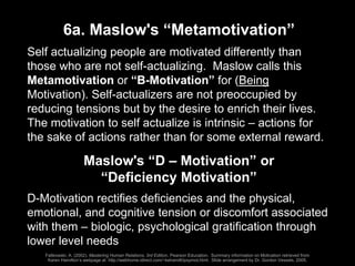 Defeiency Motivated how to build motivation in students PowerPoint | PPT