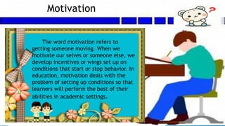 Motivation in the Classroom and Human Environmental Factors Affecting ...