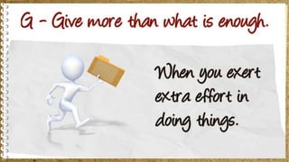 Motivation techniques