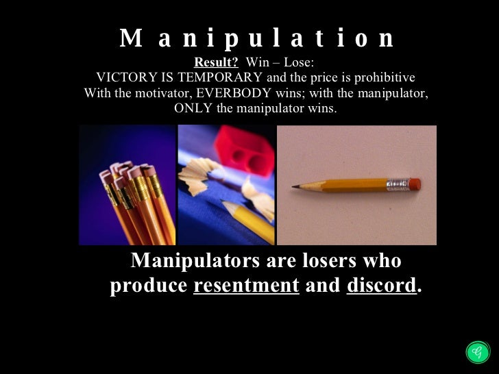 Motivation Vs Manipulation