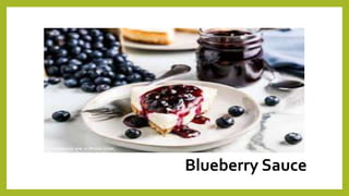 Blueberry Sauce
 