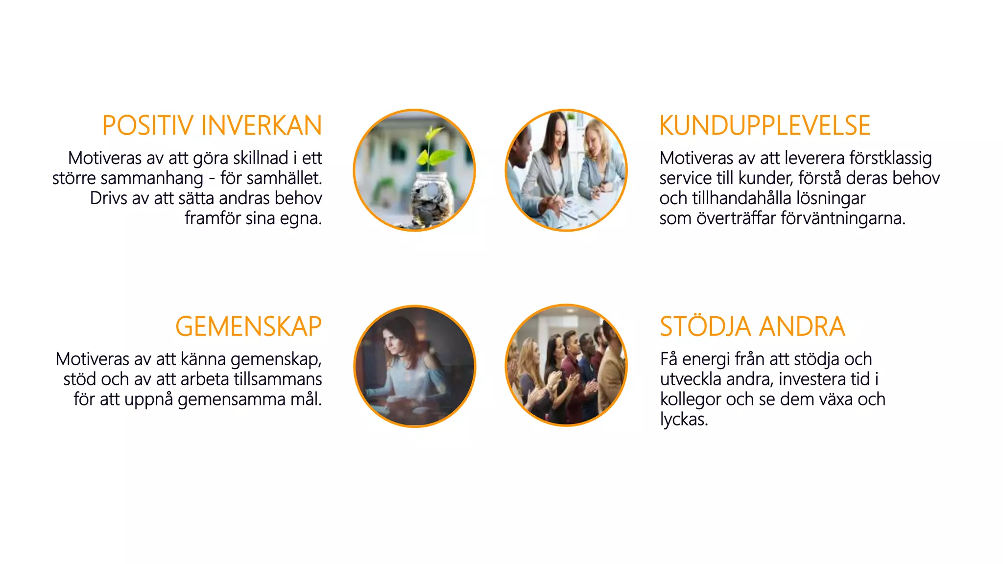 Vision, mål och värderingar utan engagemang, är som fisk utan vatten ...