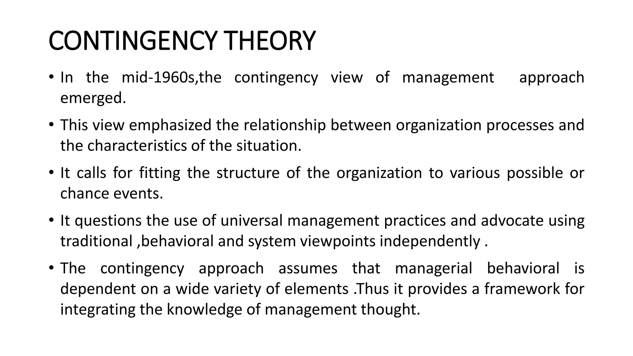 Motivational and modern management theories | PPTX