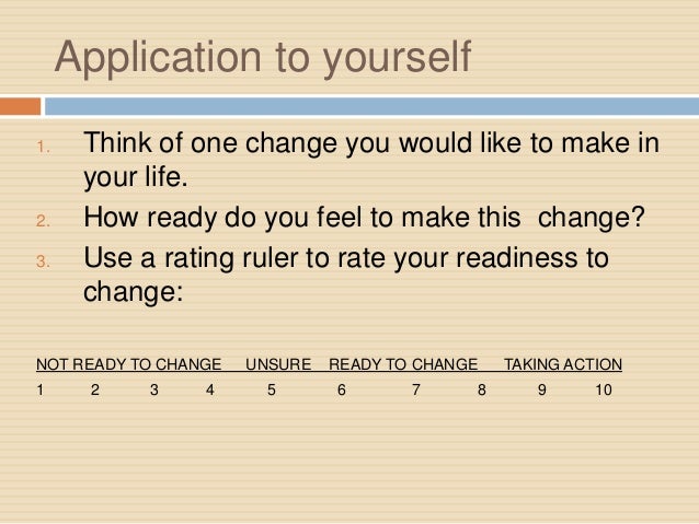 Motivational interviewing: Getting started with motivational counsel…