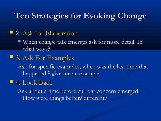 motivational interviewing training
