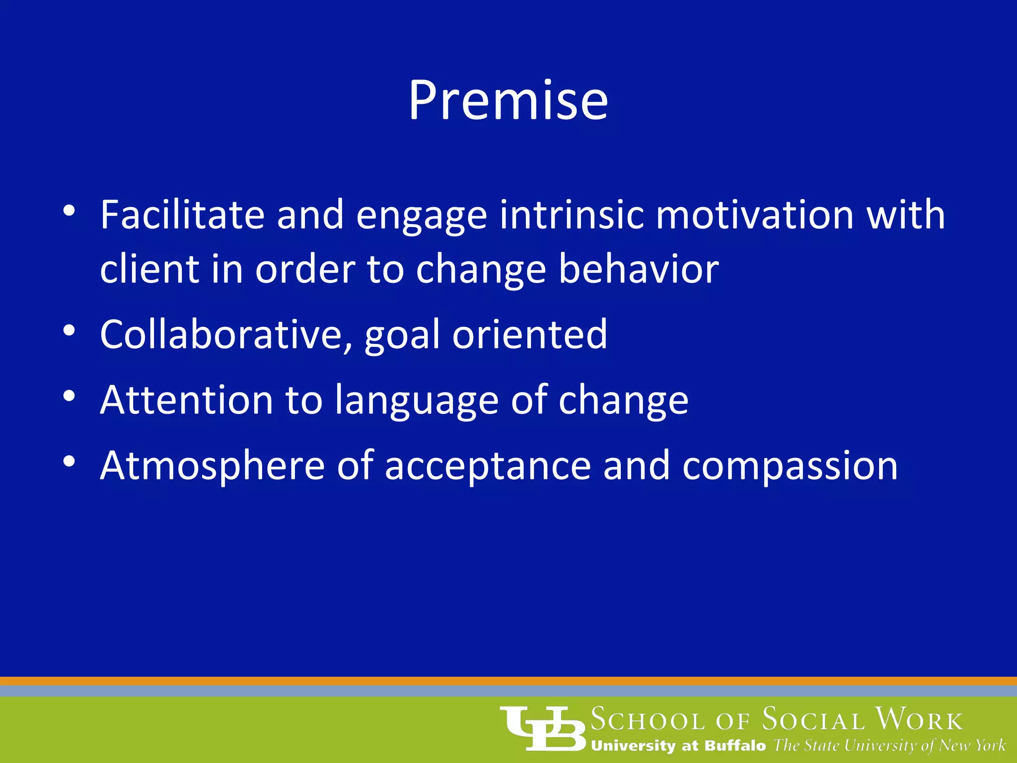 Motivational interviewing slides ppt
