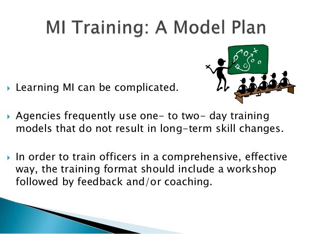 motivational interviewing training