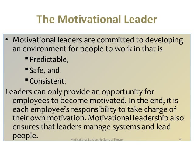 motivational leaders