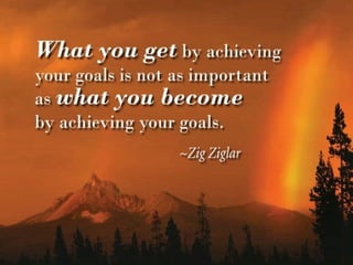 Getting What You Want Out Of Life