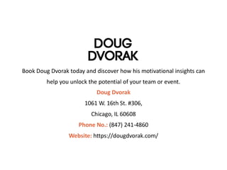 Motivational Speaker: Transforming Lives with P…
