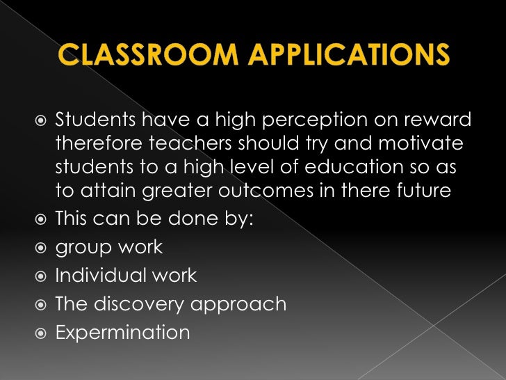 motivational theories in education