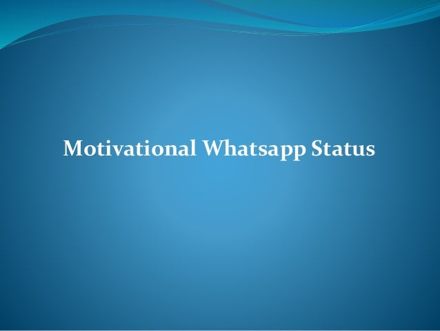 Whatsapp status slideshow