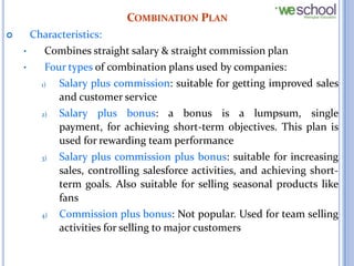 Motivation and Compensation of Sales People | PPTX
