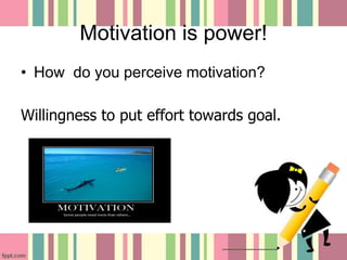 Motivation and delegation
