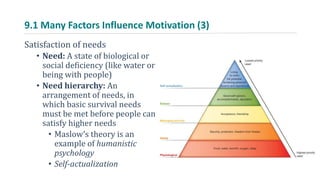 Motivation and Emotions | PPTX