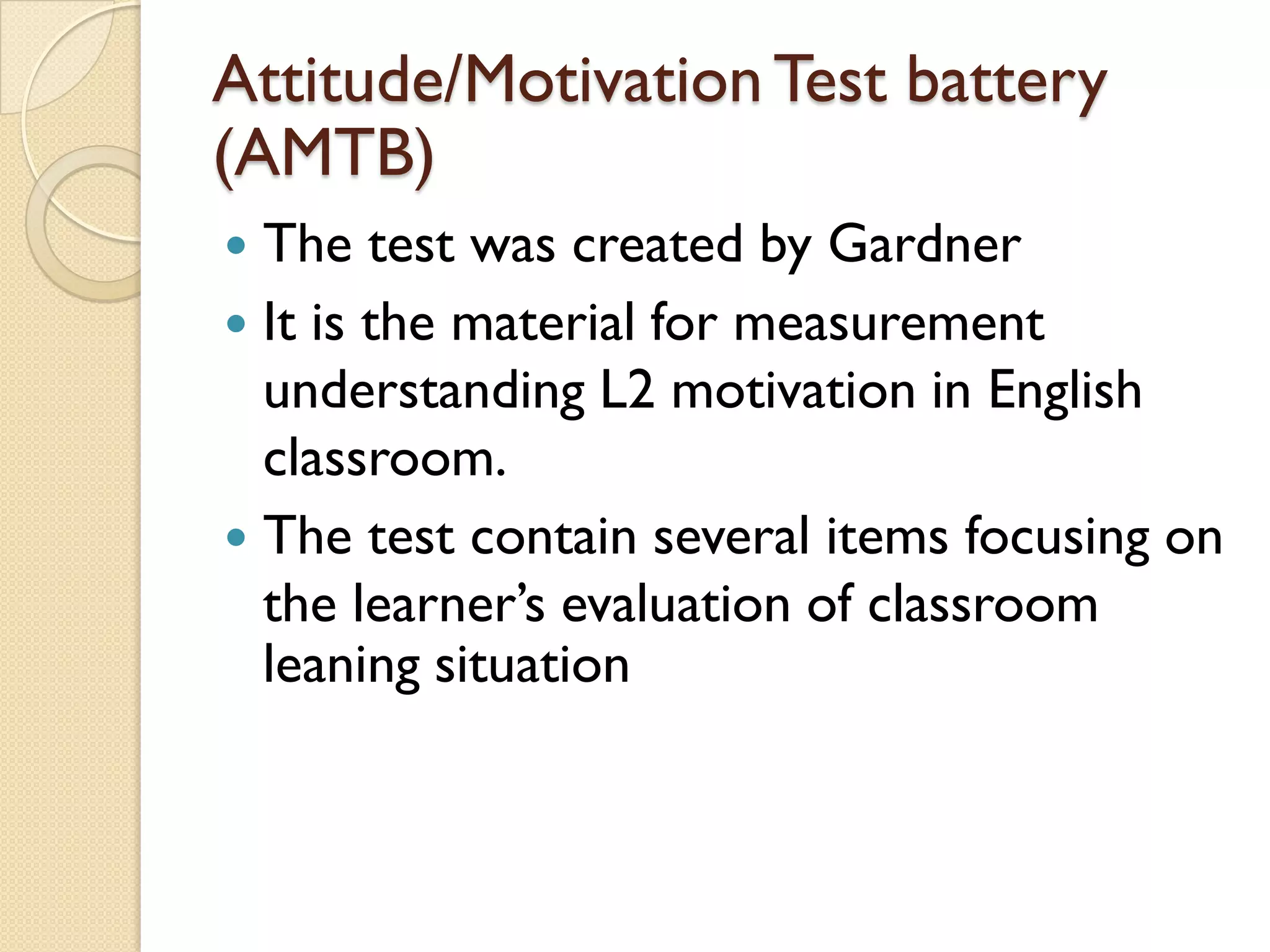 Motivation and motivating in the foreign language classroom | PDF ...