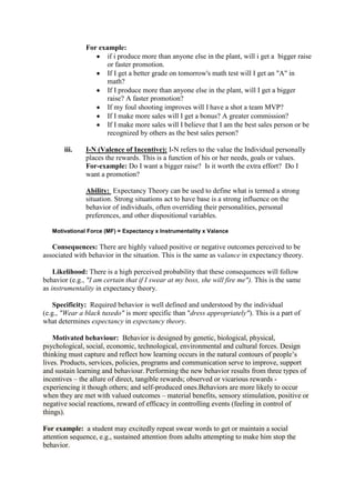 Motivation Assignment Motivation assignment 1 | DOCX