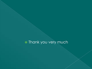    Thank you very much
 