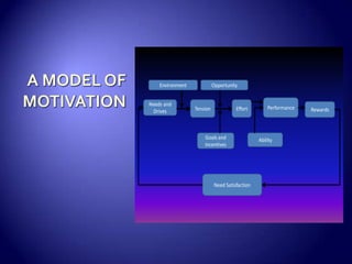 EnvironmentNeeds and Drives