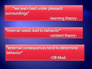 BEHAVIOR MODIFICATION by: Jacel