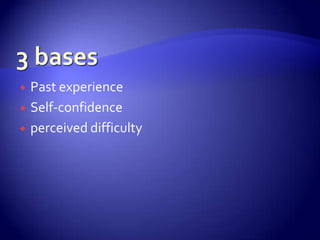 3 factors of motivation on expectancy theory