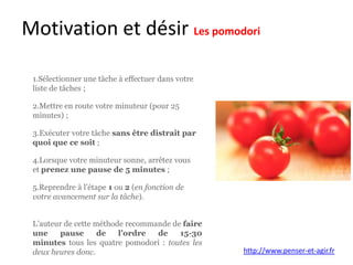L‘homme s‘ennuie
du plaisir reçu et
préfère de bien loin
le plaisir conquis.
LE PLAISIR
Qu’est ce que cela veut dire pour moi ?
 