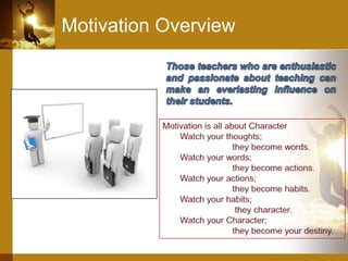 10 Simple Tips to motivate People | PPTX