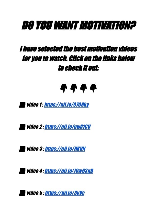 MOTIVATION | PDF