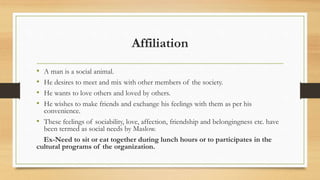 Introduction of Motivation in psychology | PPTX