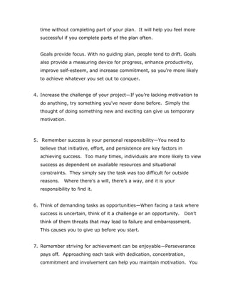 MOTIVATION Made Simple | PDF