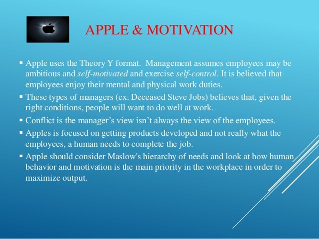 motivation theory on nike employees 3) goal-setting theory = a theory of motivation suggesting that employees are motivated to achieve goals that they and their managers establish together - goal should be very specific, moderately difficult, and one that the employee will be committed to achieve. motivation theory on nike employees 3) goal-setting theory = a theory of motivation suggesting that employees are motivated to achieve goals that they and their managers establish together - goal should be very specific, moderately difficult, and one that the employee will be committed to achieve.