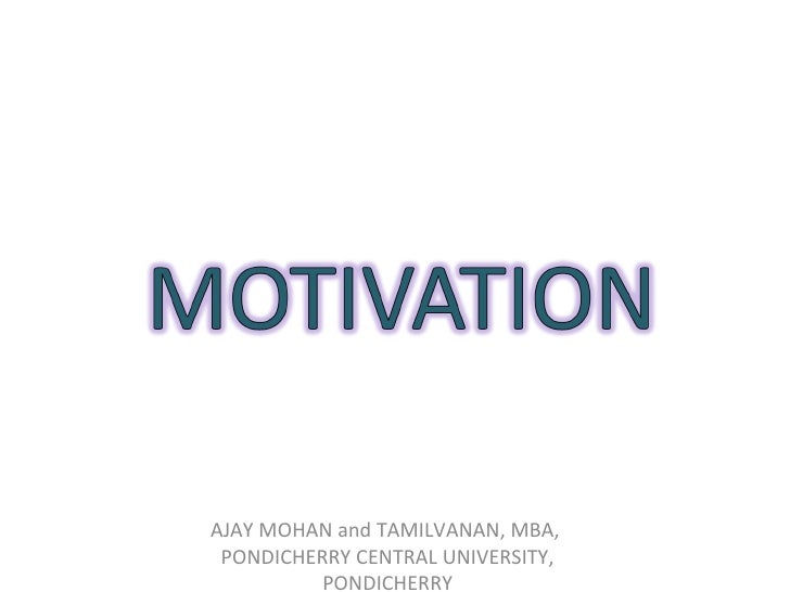 motivational theories overview and introduction There are many theories of motivation, and they mostly give a relation this definition draws attention to two aspects, in particular, namely the. motivational theories overview and introduction There are many theories of motivation, and they mostly give a relation this definition draws attention to two aspects, in particular, namely the.